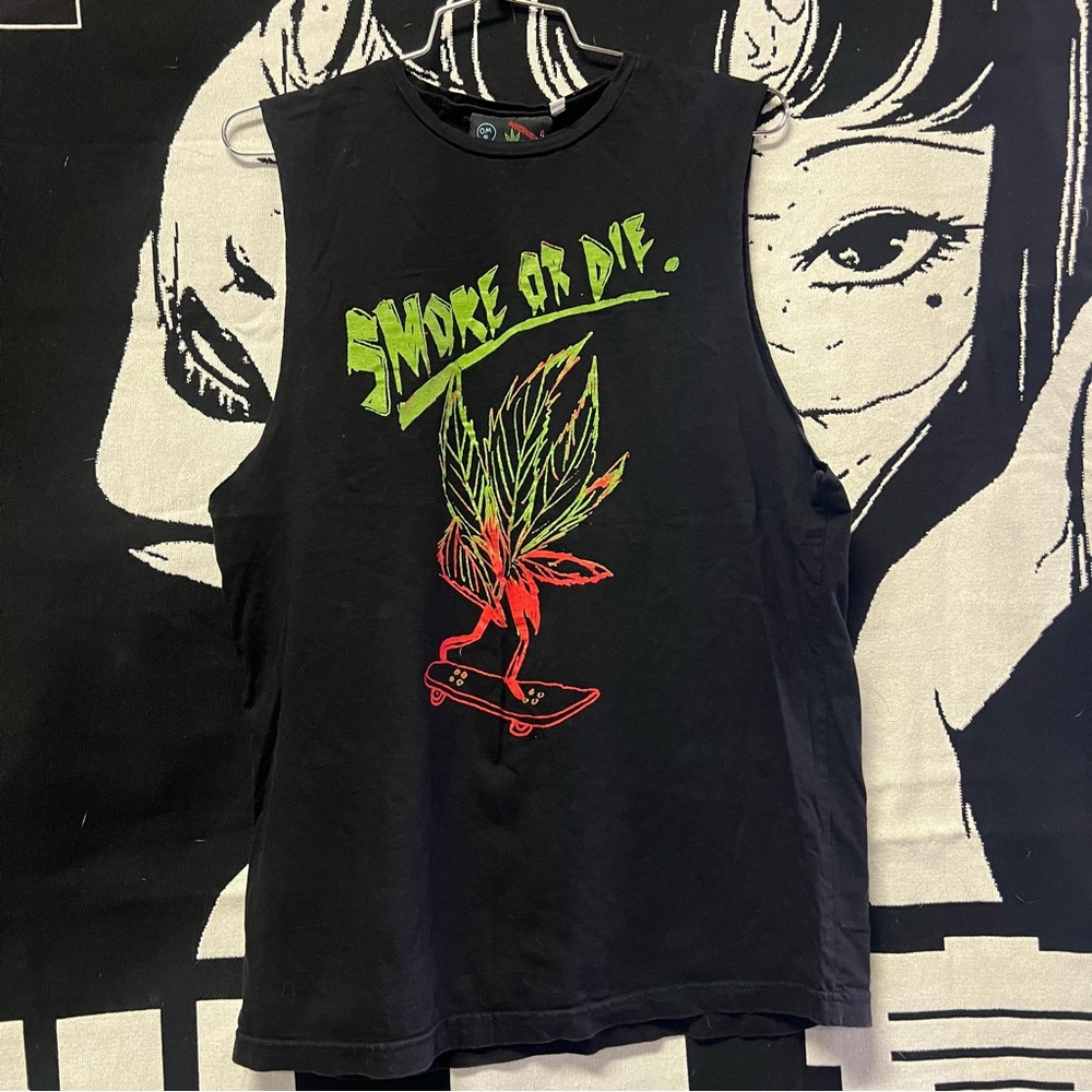 Omighty Black Muscle Tee
